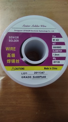 Lötzinn, 1mm, 500 gr.